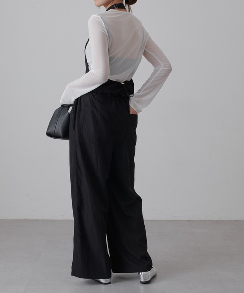 Lui's(ルイス)の「ホルターネックサロペット(その他パンツ・レディース・モスグリーン/ブラック・FREE)」の14枚目の写真