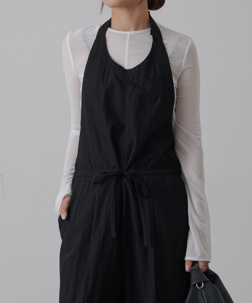 Lui's(ルイス)の「ホルターネックサロペット(その他パンツ・レディース・モスグリーン/ブラック・FREE)」の20枚目の写真