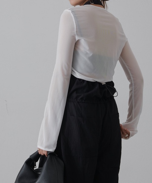 Lui's(ルイス)の「ホルターネックサロペット(その他パンツ・レディース・モスグリーン/ブラック・FREE)」の13枚目の写真