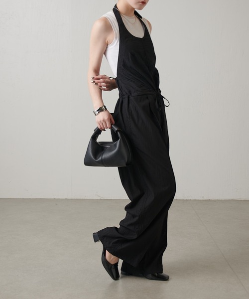 Lui's(ルイス)の「ホルターネックサロペット(その他パンツ・レディース・モスグリーン/ブラック・FREE)」の22枚目の写真