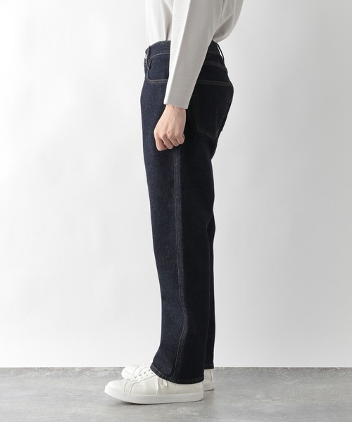 GLOBAL WORK（グローバルワーク）の「GOODデニムレギュラーパンツ/M/975722（デニムパンツ・メンズ・ダークグレー/ブルー/ネイビー・LARGE/MEDIUM/SMALL/X-LARGE）」の5枚目の写真