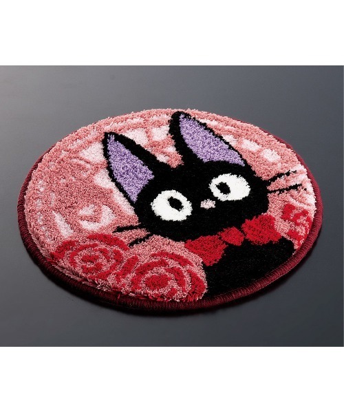 スタジオジブリ（スタジオジブリ）の「GHIBLI / ジブリ チェアパッド いす用座布団 椅子用座布団  チェアマット chairpad CNI（ラグ/マット・レディース・グリーン/ピンク/ブルー・FREE）」の7枚目の写真