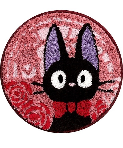 スタジオジブリ（スタジオジブリ）の「GHIBLI / ジブリ チェアパッド いす用座布団 椅子用座布団  チェアマット chairpad CNI（ラグ/マット・レディース・グリーン/ピンク/ブルー・FREE）」の4枚目の写真