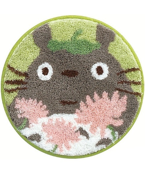 スタジオジブリ（スタジオジブリ）の「GHIBLI / ジブリ チェアパッド いす用座布団 椅子用座布団  チェアマット chairpad CNI（ラグ/マット・レディース・グリーン/ピンク/ブルー・FREE）」の9枚目の写真