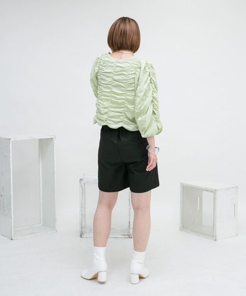 KBF（ケイビーエフ）の「デザインポケットタックショートパンツ（その他パンツ・レディース・ホワイト系その他/ブラック/ブラック系その他/グレー・ONE）」の21枚目の写真