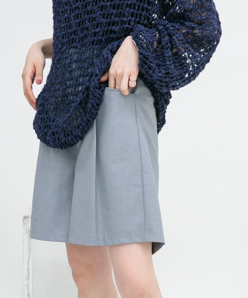 KBF（ケイビーエフ）の「デザインポケットタックショートパンツ（その他パンツ・レディース・ホワイト系その他/ブラック/ブラック系その他/グレー・ONE）」の22枚目の写真