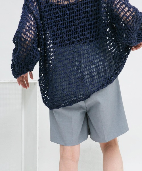 KBF（ケイビーエフ）の「デザインポケットタックショートパンツ（その他パンツ・レディース・ホワイト系その他/ブラック/ブラック系その他/グレー・ONE）」の19枚目の写真