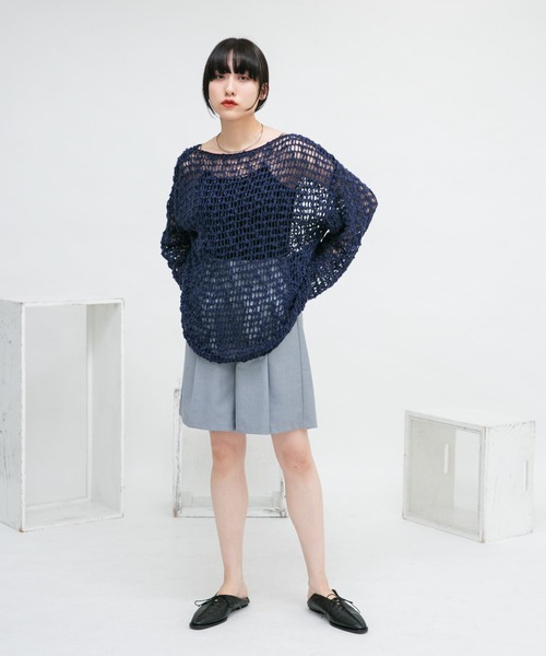 KBF（ケイビーエフ）の「デザインポケットタックショートパンツ（その他パンツ・レディース・ホワイト系その他/ブラック/ブラック系その他/グレー・ONE）」の17枚目の写真