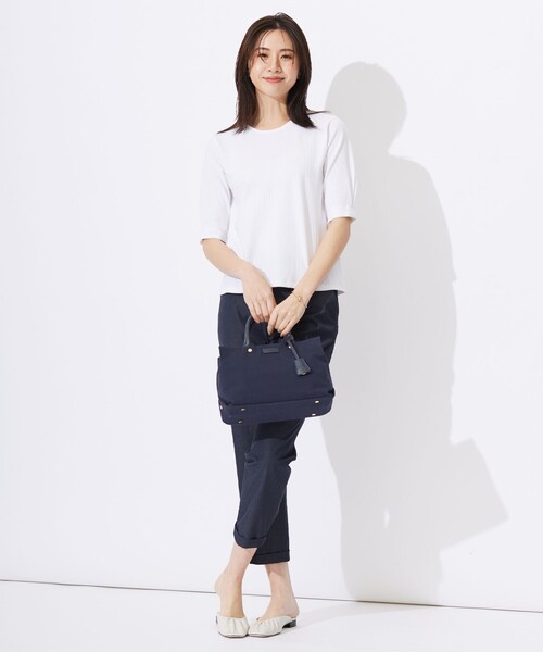 【セール】ワイドリブジャージー タックスリーブ カットソー（Tシャツ/カットソー）｜J.PRESS（ジェイプレス）