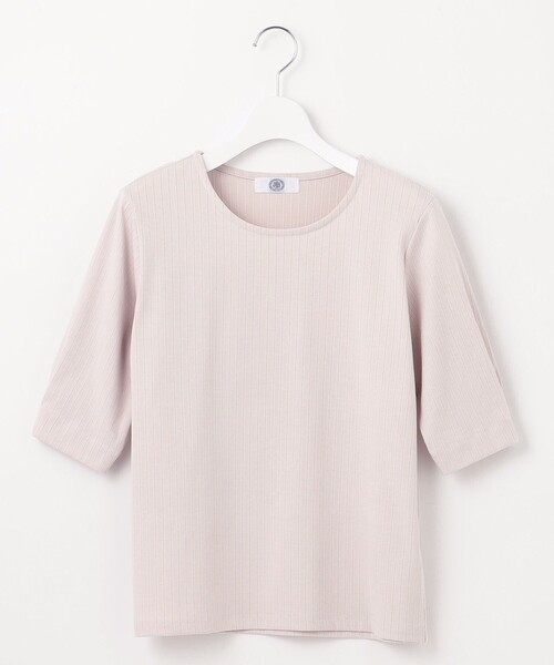 【セール】ワイドリブジャージー タックスリーブ カットソー（Tシャツ/カットソー）｜J.PRESS（ジェイプレス）