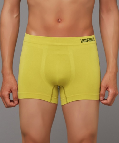 BODY WILD（ボディーワイルド）の「BODY WILD/ボディワイルド ボクサーパンツ 3D-BOXER サイドライン柄（ボクサーパンツ・メンズ・ブラック/グレー系その他/レッド系その他/ネイビー/ロイヤルブルー/ピンク系その他/イエロー系その他・SMALL/MEDIUM/LARGE/X-LARGE）」の5枚目の写真