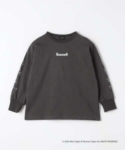 green label relaxing(グリーンレーベルリラクシング)の「【別注】<BARBAPAPA>TJ EX プリント ロングスリーブ 100cm-130cm(Tシャツ/カットソー・キッズ・ホワイト/ブラック/ライトピンク・120cm/100cm/110cm/130cm)」の2枚目の写真