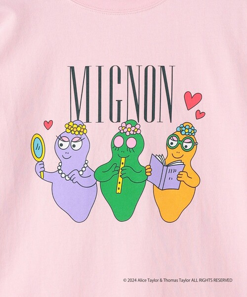 green label relaxing(グリーンレーベルリラクシング)の「【別注】<BARBAPAPA>TJ EX プリント ロングスリーブ 100cm-130cm(Tシャツ/カットソー・キッズ・ホワイト/ブラック/ライトピンク・120cm/100cm/110cm/130cm)」の7枚目の写真