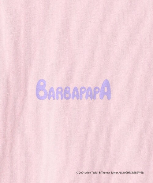 green label relaxing(グリーンレーベルリラクシング)の「【別注】<BARBAPAPA>TJ EX プリント ロングスリーブ 100cm-130cm(Tシャツ/カットソー・キッズ・ホワイト/ブラック/ライトピンク・120cm/100cm/110cm/130cm)」の8枚目の写真