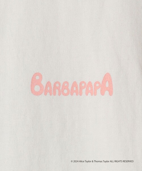green label relaxing(グリーンレーベルリラクシング)の「【別注】<BARBAPAPA>TJ EX プリント ロングスリーブ 100cm-130cm(Tシャツ/カットソー・キッズ・ホワイト/ブラック/ライトピンク・120cm/100cm/110cm/130cm)」の14枚目の写真