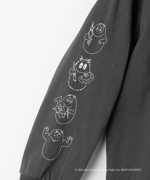 green label relaxing(グリーンレーベルリラクシング)の「【別注】<BARBAPAPA>TJ EX プリント ロングスリーブ 100cm-130cm(Tシャツ/カットソー・キッズ・ホワイト/ブラック/ライトピンク・120cm/100cm/110cm/130cm)」の18枚目の写真