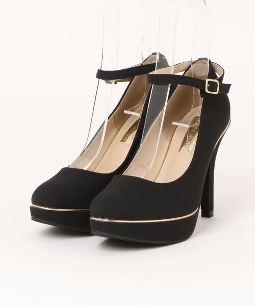 Parade（パレード）の「【厚底】ハイヒールストラップパンプス　7960（パンプス・レディース・ブラック/ホワイト・S/LL/M/L）」の2枚目の写真