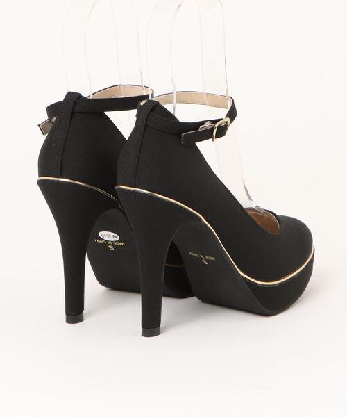 Parade（パレード）の「【厚底】ハイヒールストラップパンプス　7960（パンプス・レディース・ブラック/ホワイト・S/LL/M/L）」の3枚目の写真