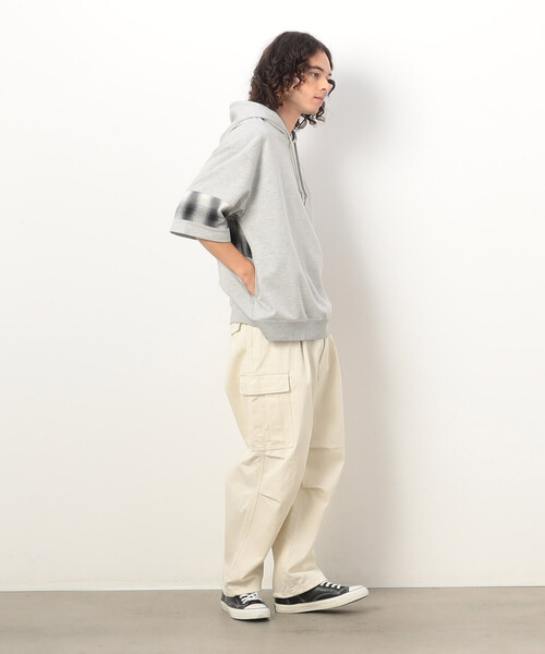 ツイルワイド カーゴパンツ（カーゴパンツ）｜Purple&Yellow（パープルアンドイエロー）