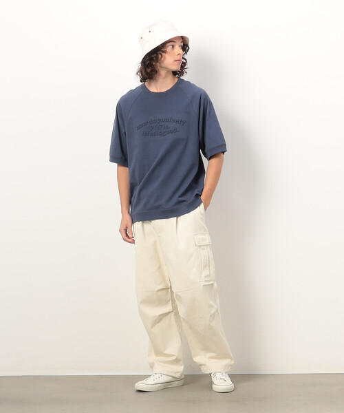 ツイルワイド カーゴパンツ（カーゴパンツ）｜Purple&Yellow（パープルアンドイエロー）