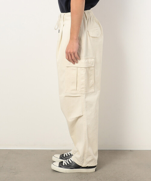ツイルワイド カーゴパンツ（カーゴパンツ）｜Purple&Yellow（パープルアンドイエロー）
