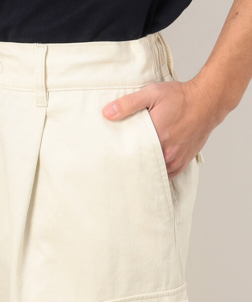 ツイルワイド カーゴパンツ（カーゴパンツ）｜Purple&Yellow（パープルアンドイエロー）