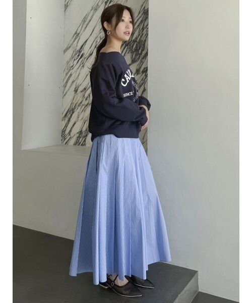 dazzlin（ダズリン）の「サイドティアードプリーツスカート（スカート・レディース・オフホワイト/イエロー/ブルー・SMALL/MEDIUM）」の19枚目の写真