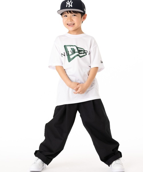 NEW ERA（ニューエラ）の「ニューエラ キッズ 半袖Tシャツ吸汗速乾 ONSPOTZ別注（Tシャツ/カットソー・キッズ・ネイビー/ホワイト/ブラック/ダークグレー・160/150/140/130）」の19枚目の写真