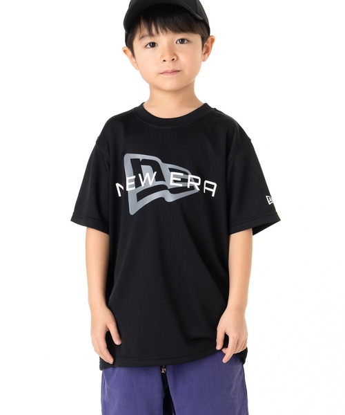 NEW ERA（ニューエラ）の「ニューエラ キッズ 半袖Tシャツ吸汗速乾 ONSPOTZ別注（Tシャツ/カットソー・キッズ・ネイビー/ホワイト/ブラック/ダークグレー・160/150/140/130）」の16枚目の写真