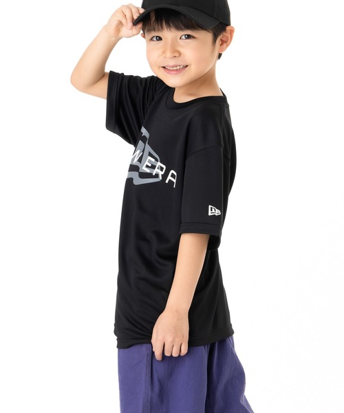 NEW ERA（ニューエラ）の「ニューエラ キッズ 半袖Tシャツ吸汗速乾 ONSPOTZ別注（Tシャツ/カットソー・キッズ・ネイビー/ホワイト/ブラック/ダークグレー・160/150/140/130）」の17枚目の写真