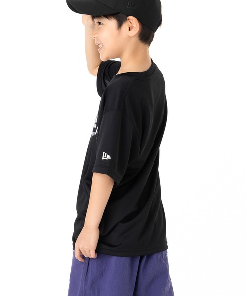 NEW ERA（ニューエラ）の「ニューエラ キッズ 半袖Tシャツ吸汗速乾 ONSPOTZ別注（Tシャツ/カットソー・キッズ・ネイビー/ホワイト/ブラック/ダークグレー・160/150/140/130）」の18枚目の写真
