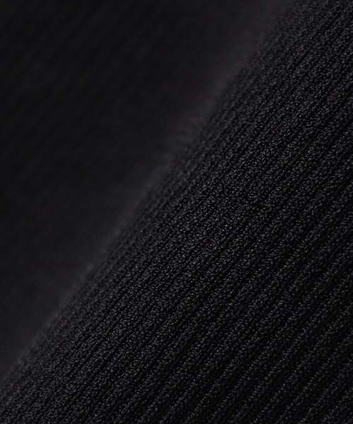 Honeys（ハニーズ）の「衿付きジップカーディガン（カーディガン/ボレロ・レディース・ホワイト/ブルー/ブラック/イエロー系その他・S/M/L）」の6枚目の写真