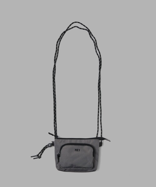 MEI（メイ）の「【 MEI / メイ 】 パラコード ミニ ショルダー バッグ（ショルダーバッグ・メンズ・オリーブドラブ/ベージュ/ブラック/グレー・FREE）」の2枚目の写真