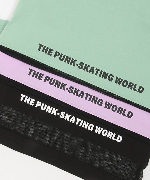 X-girl Stages（エックスガールステージス）の「衿チャームつき肩開きメッシュ切替ワンピース（ワンピース・キッズ・ブラック/ラベンダー/ミント・100cm/130cm/140cm/120cm/90cm/110cm）」の12枚目の写真