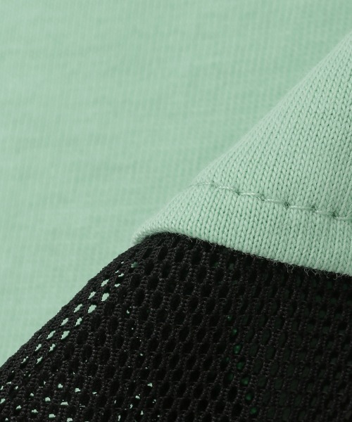 X-girl Stages（エックスガールステージス）の「衿チャームつき肩開きメッシュ切替ワンピース（ワンピース・キッズ・ブラック/ラベンダー/ミント・100cm/130cm/140cm/120cm/90cm/110cm）」の13枚目の写真