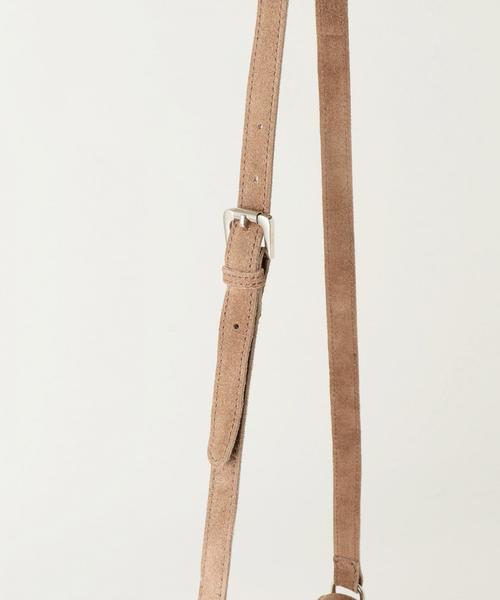 Another Edition(アナザーエディション)の「 フリンジ スクエアショルダー/AEBC FRNG SQSHLD(ショルダーバッグ・レディース・ライトグレー/ベージュ・フリー)」の7枚目の写真