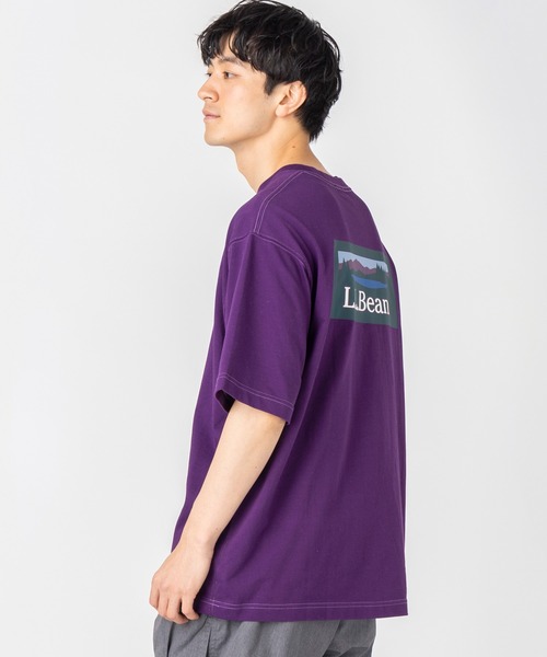 L.L.Bean（エルエルビーン）の「【JAPAN EDITION】ビーンズ・バック・カタディン・ショートスリーブ・ティ（Tシャツ/カットソー・メンズ・ブラック/ブルー/オフホワイト/パープル・SMALL/MEDIUM/LARGE/X-LARGE）」の7枚目の写真