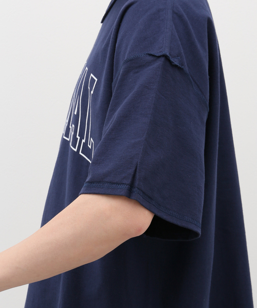 is-ness(イズネス)の「【ISNESS MUSIC / イズネスミュージック】MINIMAL T-SHIRT(Tシャツ/カットソー・メンズ・ホワイト/ネイビー・FREE)」の10枚目の写真