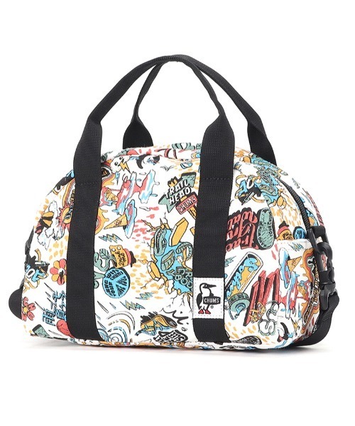 CHUMS(チャムス)の「【CHUMS/チャムス】 Mini Bowling Bag Sweat(ボストンバッグ・メンズ・ブラック/イエロー/ヘザーグレー/ネイビー/その他1/その他2/その他3/その他4/その他5/その他7/その他6・FREE)」の11枚目の写真