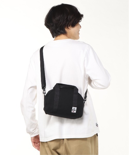 CHUMS(チャムス)の「【CHUMS/チャムス】 Mini Bowling Bag Sweat(ボストンバッグ・メンズ・ブラック/イエロー/ヘザーグレー/ネイビー/その他1/その他2/その他3/その他4/その他5/その他7/その他6・FREE)」の16枚目の写真