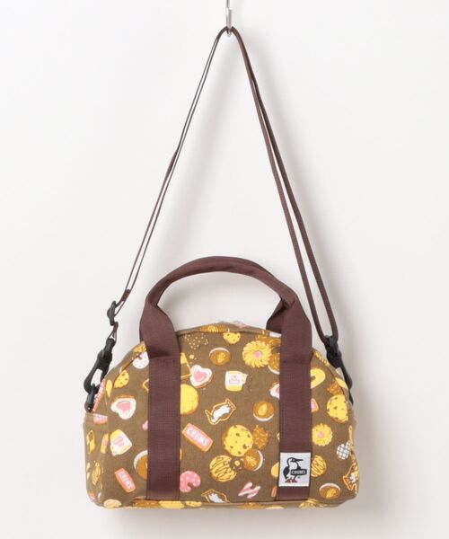 CHUMS(チャムス)の「【CHUMS/チャムス】 Mini Bowling Bag Sweat(ボストンバッグ・メンズ・ブラック/イエロー/ヘザーグレー/ネイビー/その他1/その他2/その他3/その他4/その他5/その他7/その他6・FREE)」の14枚目の写真