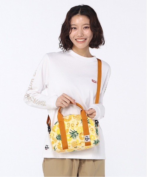 CHUMS(チャムス)の「【CHUMS/チャムス】 Mini Bowling Bag Sweat(ボストンバッグ・メンズ・ブラック/イエロー/ヘザーグレー/ネイビー/その他1/その他2/その他3/その他4/その他5/その他7/その他6/その他9/その他11/その他8/その他10・FREE)」の19枚目の写真