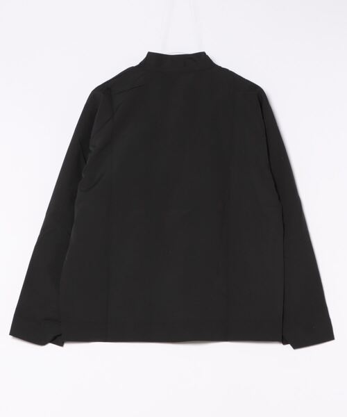BLANC FICELLE(ブランフィセル)の「スタンドカラー ショート ジャケット(テーラードジャケット・メンズ・ブラック・M/L/XL)」の2枚目の写真
