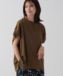 Elura | ドレスアップリブドルマンプルオーバー(Tシャツ/カットソー)