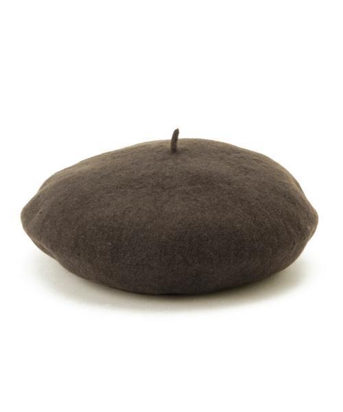 B:MING by BEAMS(ビーミングバイビームス)の「DORFMAN PACIFIC / WOOL BERET(ハンチング/ベレー帽・メンズ・チャコールグレー/オリーブ/ネイビー・ONE SIZE)」の5枚目の写真