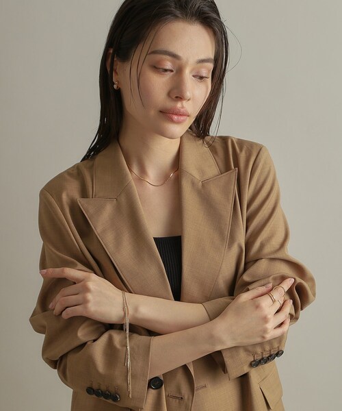 COCOSHNIK(ココシュニック)の「K10トリプルファランジ リング(リング・レディース・イエローゴールド・12/14)」の18枚目の写真