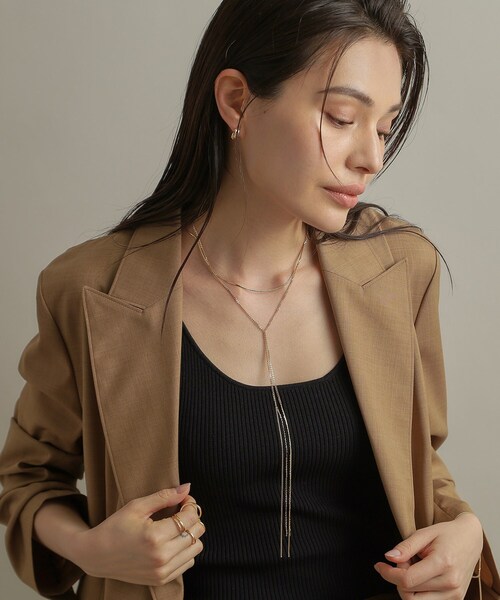 COCOSHNIK(ココシュニック)の「K10トリプルファランジ リング(リング・レディース・イエローゴールド・12/14)」の20枚目の写真