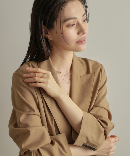 COCOSHNIK(ココシュニック)の「K10トリプルファランジ リング(リング・レディース・イエローゴールド・12/14)」の21枚目の写真