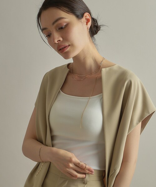 COCOSHNIK(ココシュニック)の「K10トリプルファランジ リング(リング・レディース・イエローゴールド・12/14)」の10枚目の写真