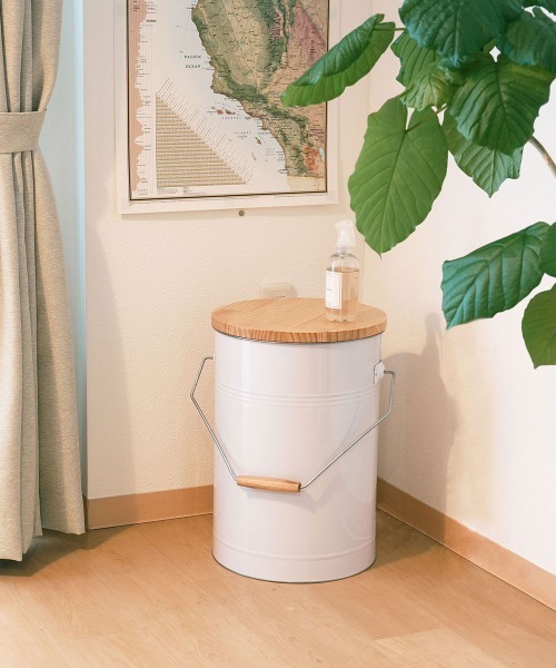 bcl/ラウンド ストレージ スツール 収納 椅子 チェア 缶 サイド